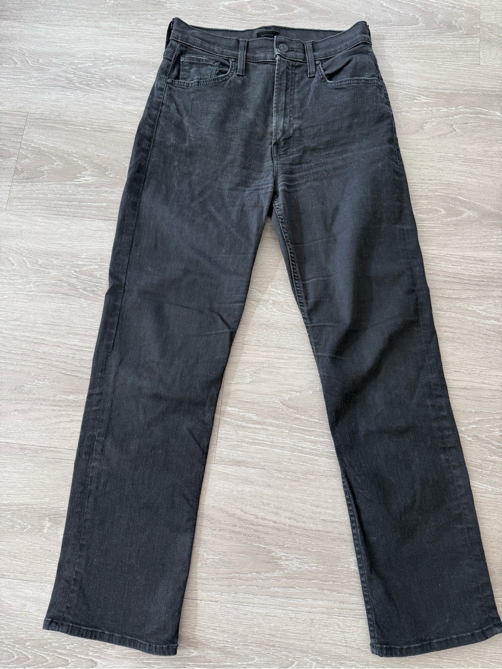 MOTHER High Waisted Rider Ankle Jeans